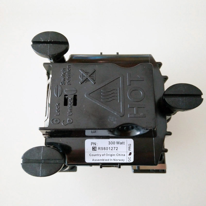 Replacement ProjectionDesign 003-000884-01 / 003-120198-01 / 400-0500-00 / 400-0400-00 / 109-387A Projector Lamp Housing and Bulb