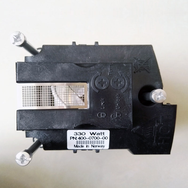Replacement ProjectionDesign 400-0700-00 / R9801274 Projector Lamp Housing and Bulb