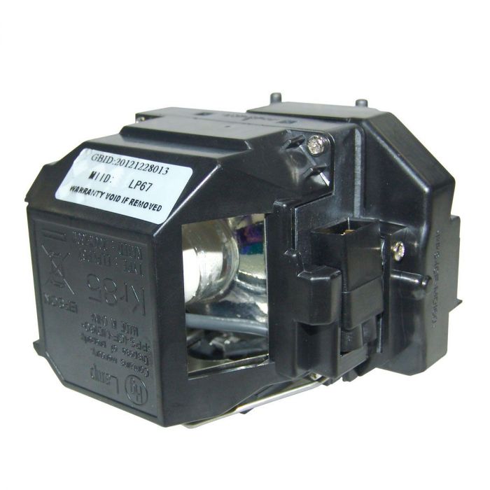 Projector Lamp Replacement for ELPLP67 / V13H010L67 EPSON PowerLite Home Cinema 500 707 710HD 750HD EX5210 EX7210 EX3210 EX3212 VS210 VS220 X12 W12 S12 Projector Powered by Philips UHP OEM Bulb - 1 Year Warranty