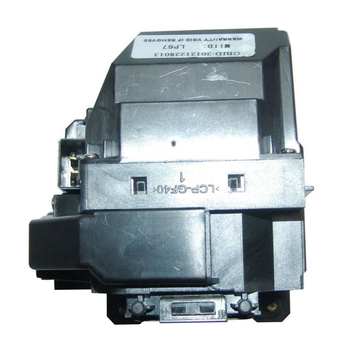 Projector Lamp Replacement for ELPLP67 / V13H010L67 EPSON PowerLite Home Cinema 500 707 710HD 750HD EX5210 EX7210 EX3210 EX3212 VS210 VS220 X12 W12 S12 Projector Powered by Philips UHP OEM Bulb - 1 Year Warranty