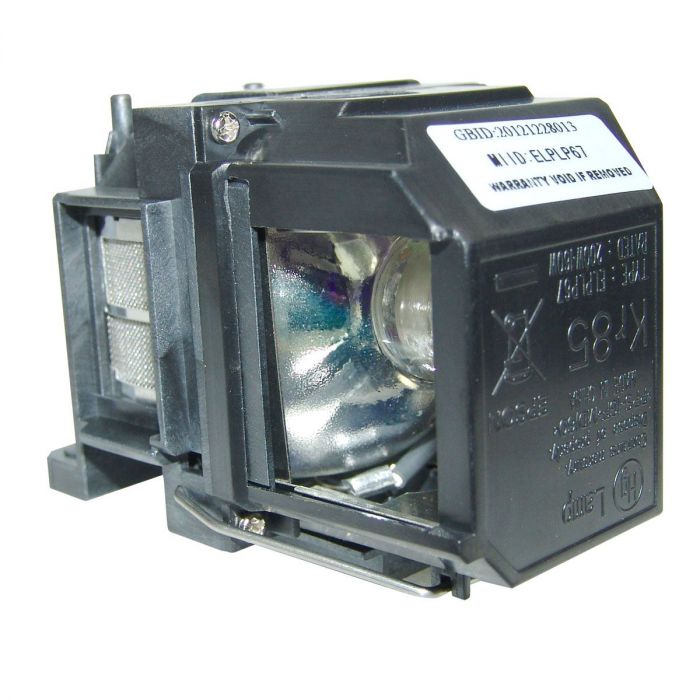 Projector Lamp Replacement for ELPLP67 / V13H010L67 EPSON PowerLite Home Cinema 500 707 710HD 750HD EX5210 EX7210 EX3210 EX3212 VS210 VS220 X12 W12 S12 Projector Powered by Philips UHP OEM Bulb - 1 Year Warranty