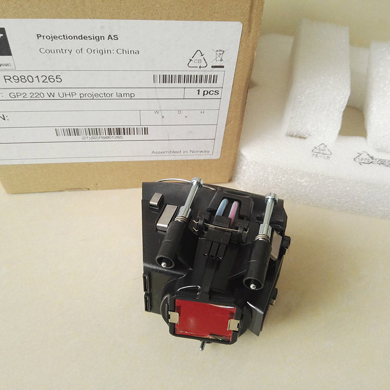 Barco R9801265 Projector Lamp Housing with Genuine Original OEM Bulb