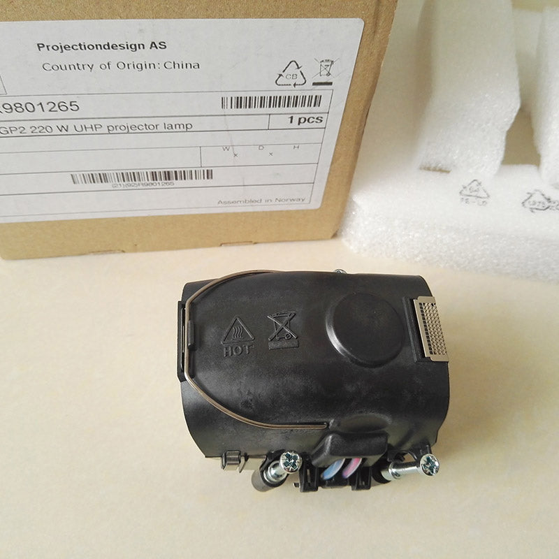 Barco R9801265 Projector Lamp Housing with Genuine Original OEM Bulb