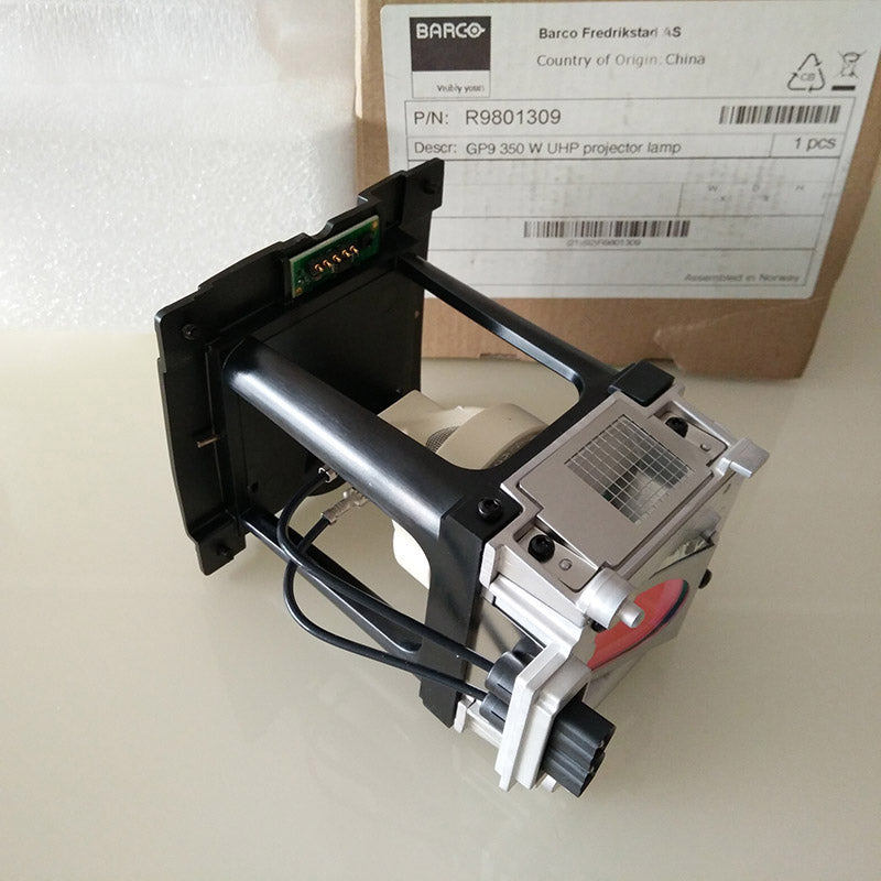 Barco R9801309 Projector Lamp Housing with Genuine Original OEM Bulb