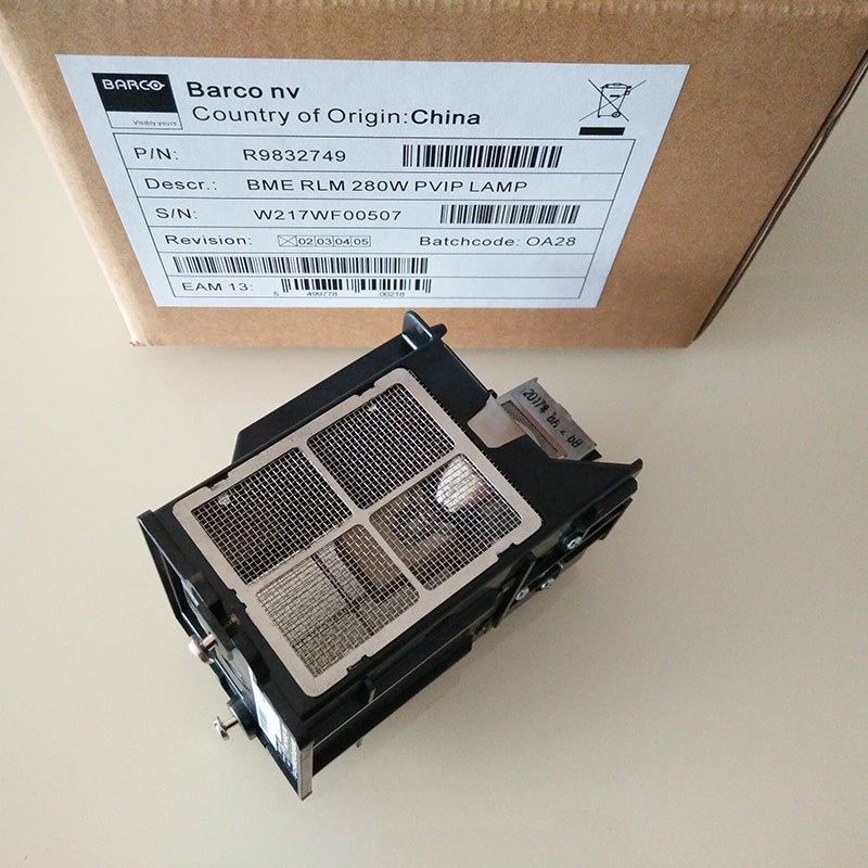 Barco R9832749 Projector Lamp Housing with Genuine Original OEM Bulb