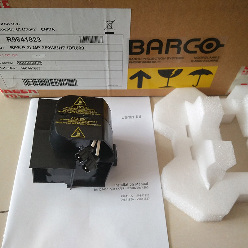 OEM/OM Projector Lamp Module R9841842 / R9841823- Dubbele Lamp Set Powered by Philips UHP OEM Bulb - 1 Year Warranty