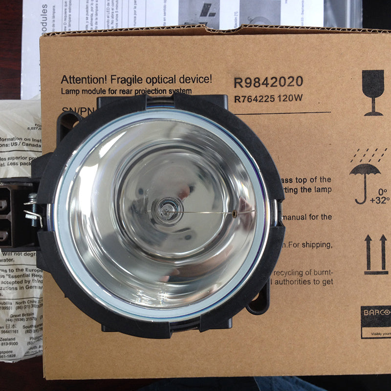 OEM/OM Projector Lamp Module R9842020 / R9842440 / R764225 / R764454 - Barco Overview D1 FD70-DL MGD50-DL ML50 Projector Powered by Philips UHP OEM Bulb - 1 Year Warranty