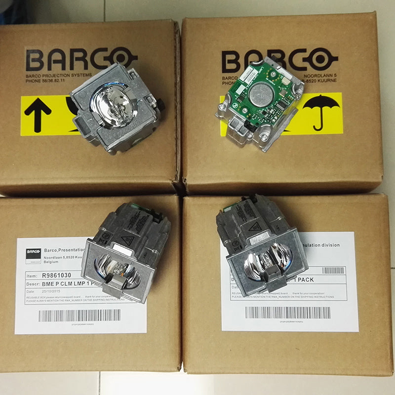 OEM Barco R9861030 (Single Lamp) Projector Lamp for CLM HD8, CLM R10, CLM R10+ Projectors Powered by Philips UHP OEM Bulb - 1 Year Warranty