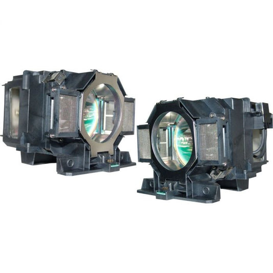 Projector Lamp Replacement for ELPLP52 / V13H010L52 - Dual Lamp Kit  EPSON EB-Z8000WU EB-Z8050W H266B POWERLITE PRO Z8000WUNL POWERLITE PRO Z8050WNL Powered by Philips UHP OEM Bulb - 1 Year Warranty